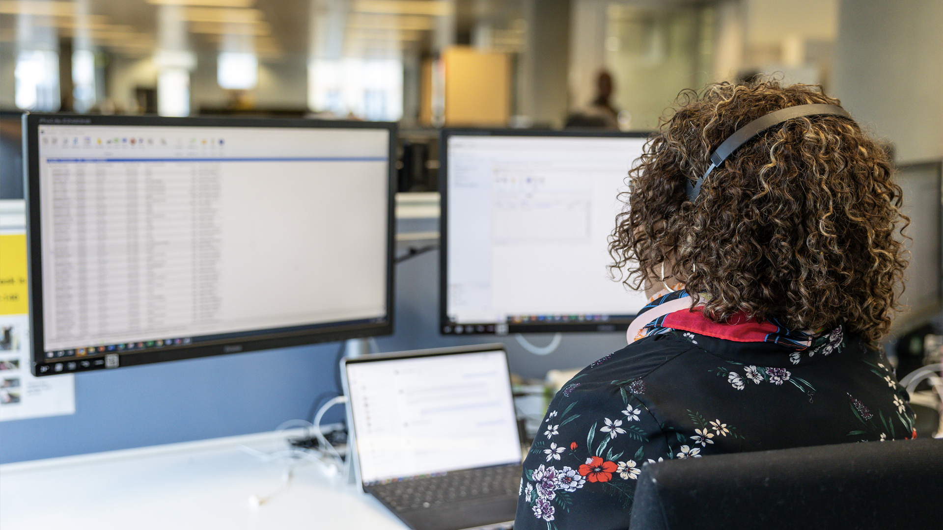 woman working 